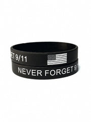 NEVER FORGET 9/11 Printed Wristband gracestitchs