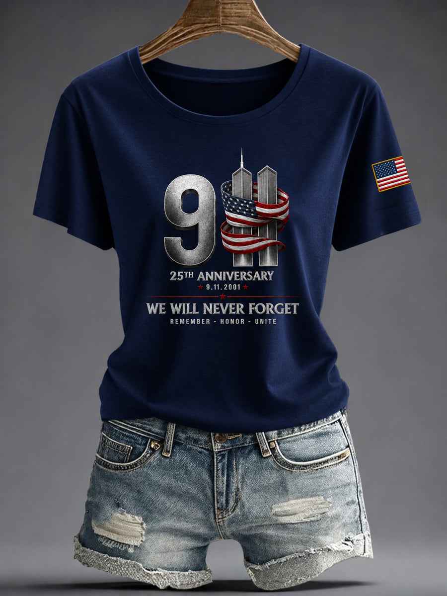 Women's America Printed T-shirt