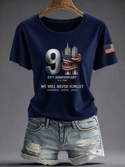 Women's America Printed T-shirt