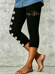 Women's Fun Dachshund Stretchy Leggings