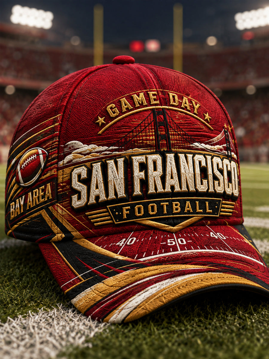 Unisex Football Gameday Gift For Football Fans Print Hat gracestitchs