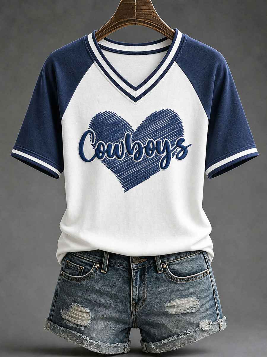 Women's Game Day Football Casual T-Shirt