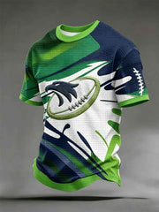 Men's Football Gameday Sporty Waffle Short-Sleeve T-Shirt