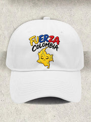 Unisex Western Colombia Earthquake Pray For Colombia Print Cap gracestitchs