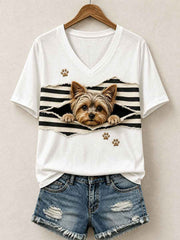 Women's Cute Yorkshire Terrier T-Shirt