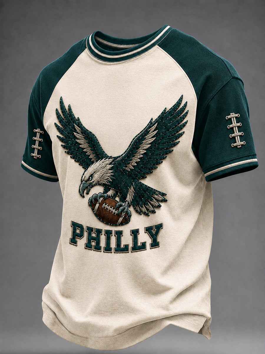 Men's Football Gameday Gift For Football Fans Short Sleeve T-shirt