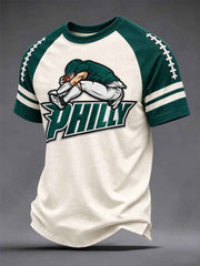 Men's Football Gameday Gift For Football Fans Casual Tee