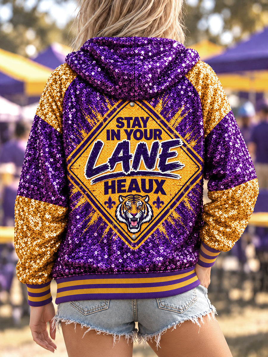 Women's "STAY IN YOUR LANE, HEAUX" Jackets gracestitchs