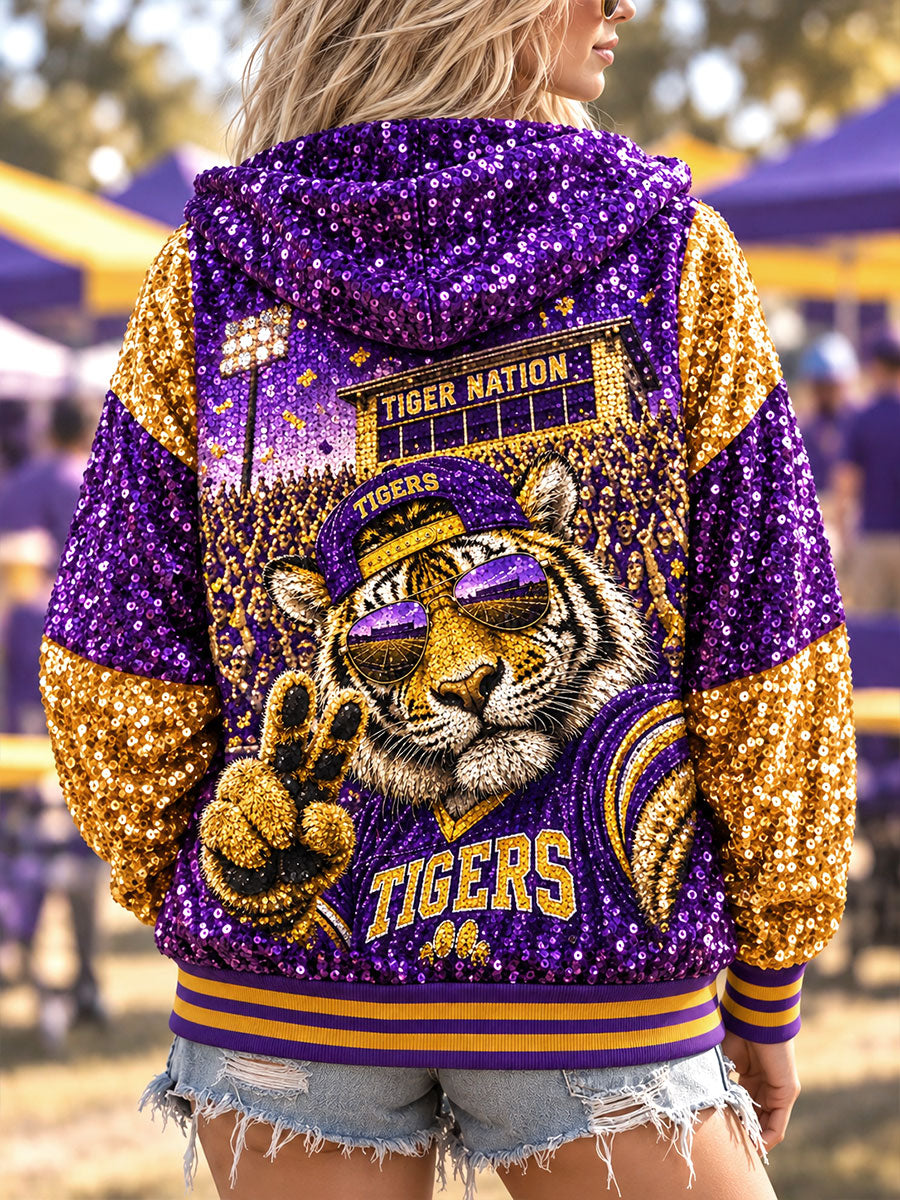 Women's College Football Fan Jackets gracestitchs