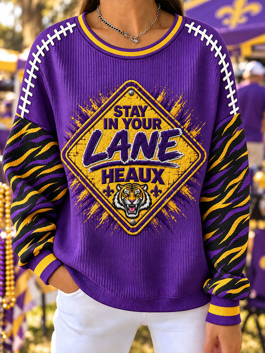 Women's "STAY IN YOUR LANE, HEAUX" Sweatshirts gracestitchs