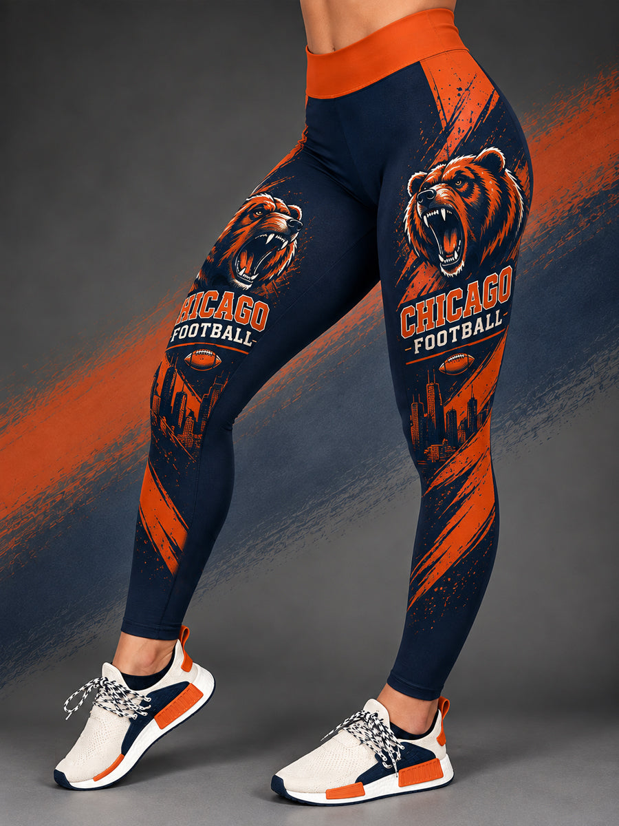 Women's Football Gameday Gift For Football Fans Leggings gracestitchs