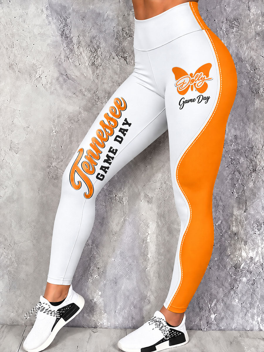 Women's Game Day Football Printed Casual Bottoms gracestitchs