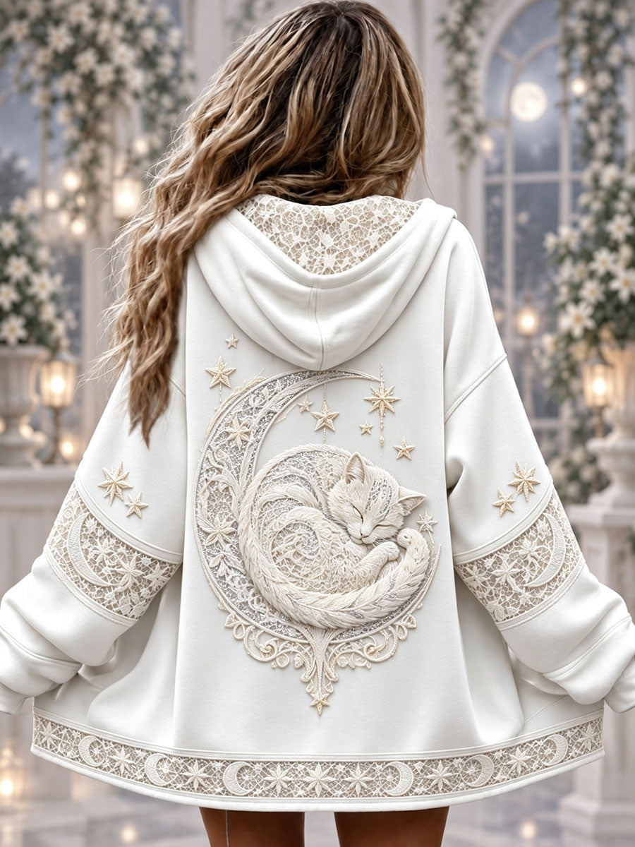 Women's Floral Cat Jackets gracestitchs