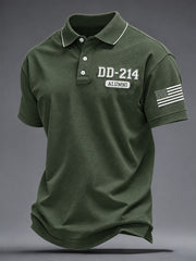 Men's DD-214 Alumni Print Shirt gracestitchs