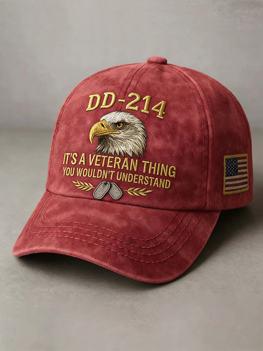 Unisex It's a veteran thing DD-214 Veteran Hat gracestitchs
