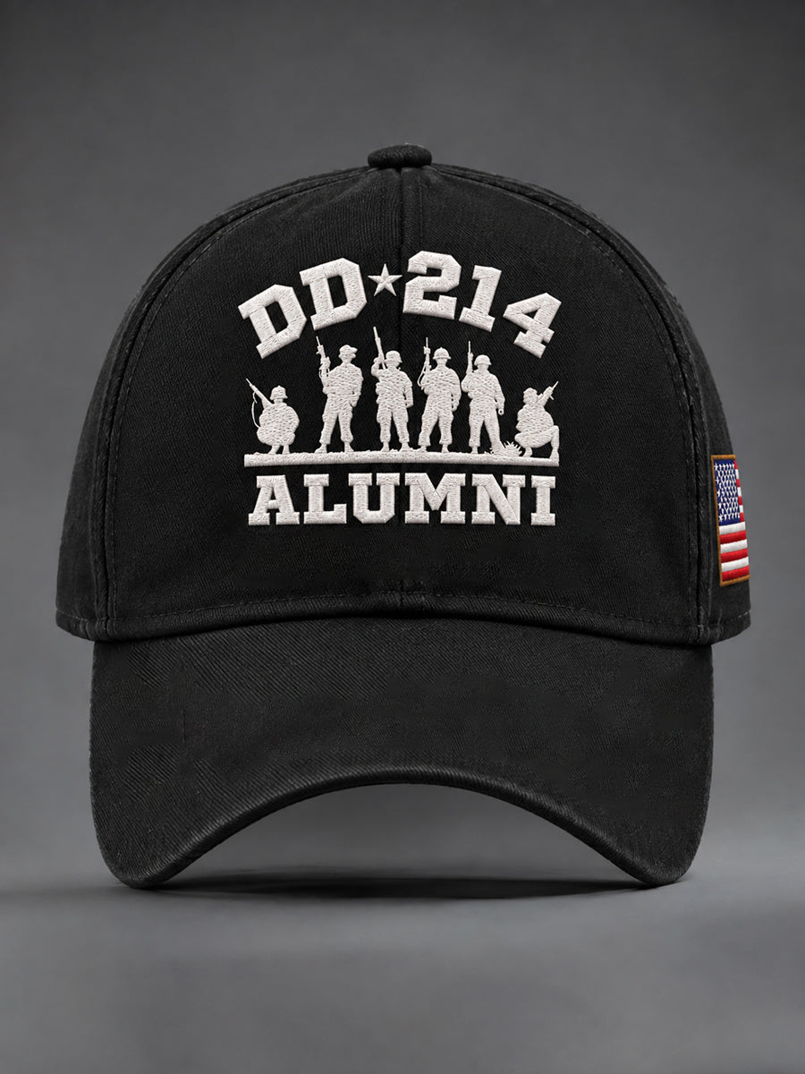 Unisex Veteran Pride DD-214 Print Hat gracestitchs