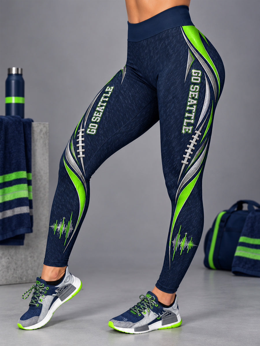 Women's Football Gameday Gift For Football Fans Leggings gracestitchs