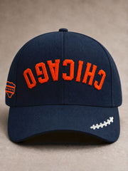 Unisex Chicago Football Lover Printed Hat gracestitchs