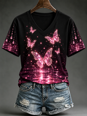 Women's Breast Cancer Short-sleeved T-shirt gracestitchs