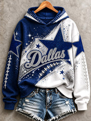Women's Football Gameday Gift For Football Fans Casual Sweatshirt gracestitchs