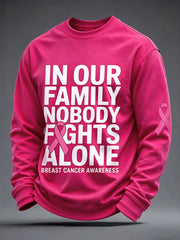 Men's Breast Cancer Awareness Real Men Wear Pink Sweatshirt gracestitchs