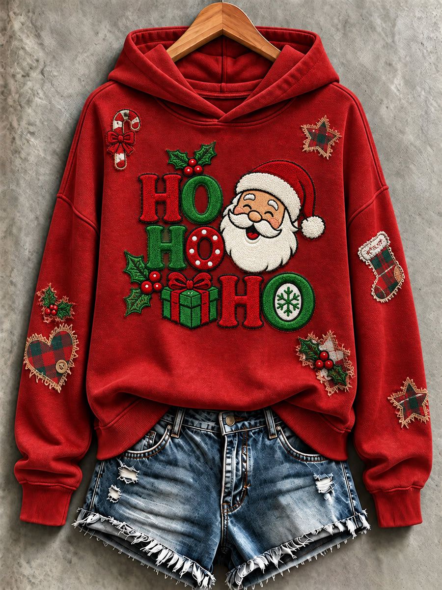 Women's Christmas Print Sweatshirt gracestitchs
