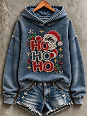 Women's Christmas Print Sweatshirt gracestitchs