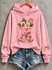 Women's Christmas Mahjong Casual Sweatshirt gracestitchs