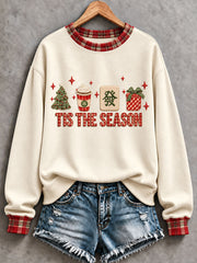 Women's Christmas Mahjong Casual Sweatshirt gracestitchs