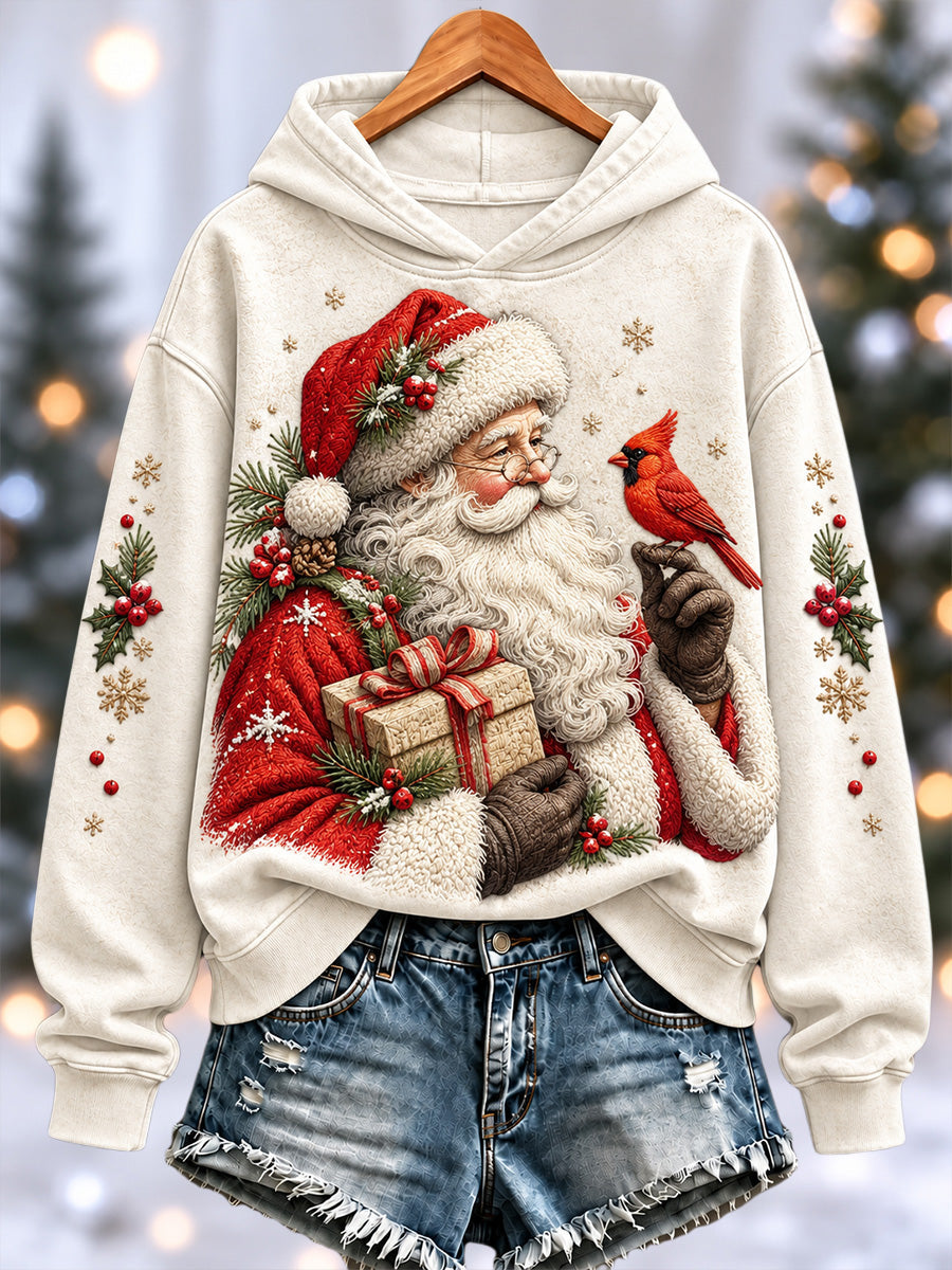Women's Christmas Print Sweatshirt gracestitchs