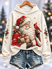 Women's Christmas Print Sweatshirt gracestitchs