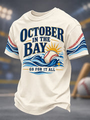 Men's Gift For Baseball Fans Casual Tee gracestitchs