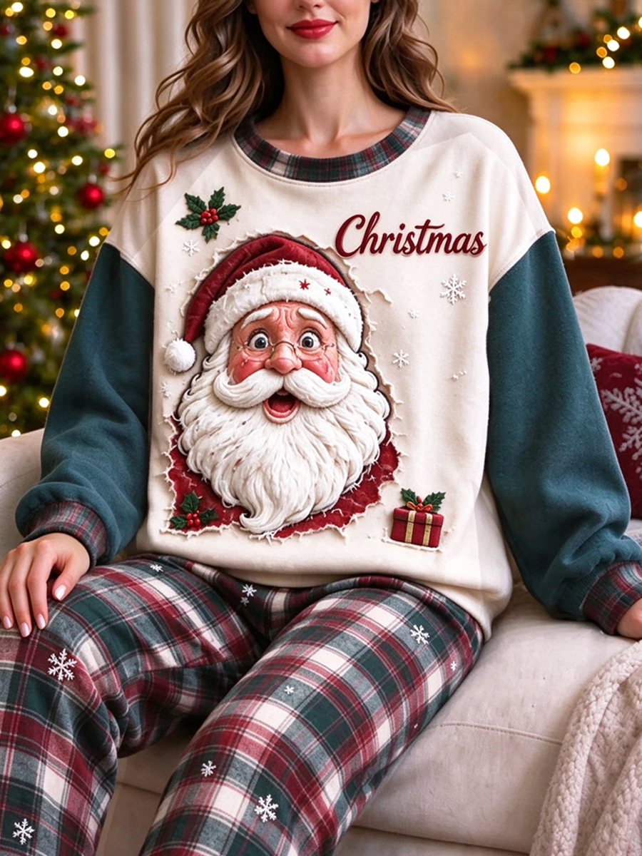 Women's Christmas Printed Regular Sweatshirt gracestitchs