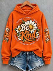 Women's End Bullying Print Hoodie gracestitchs