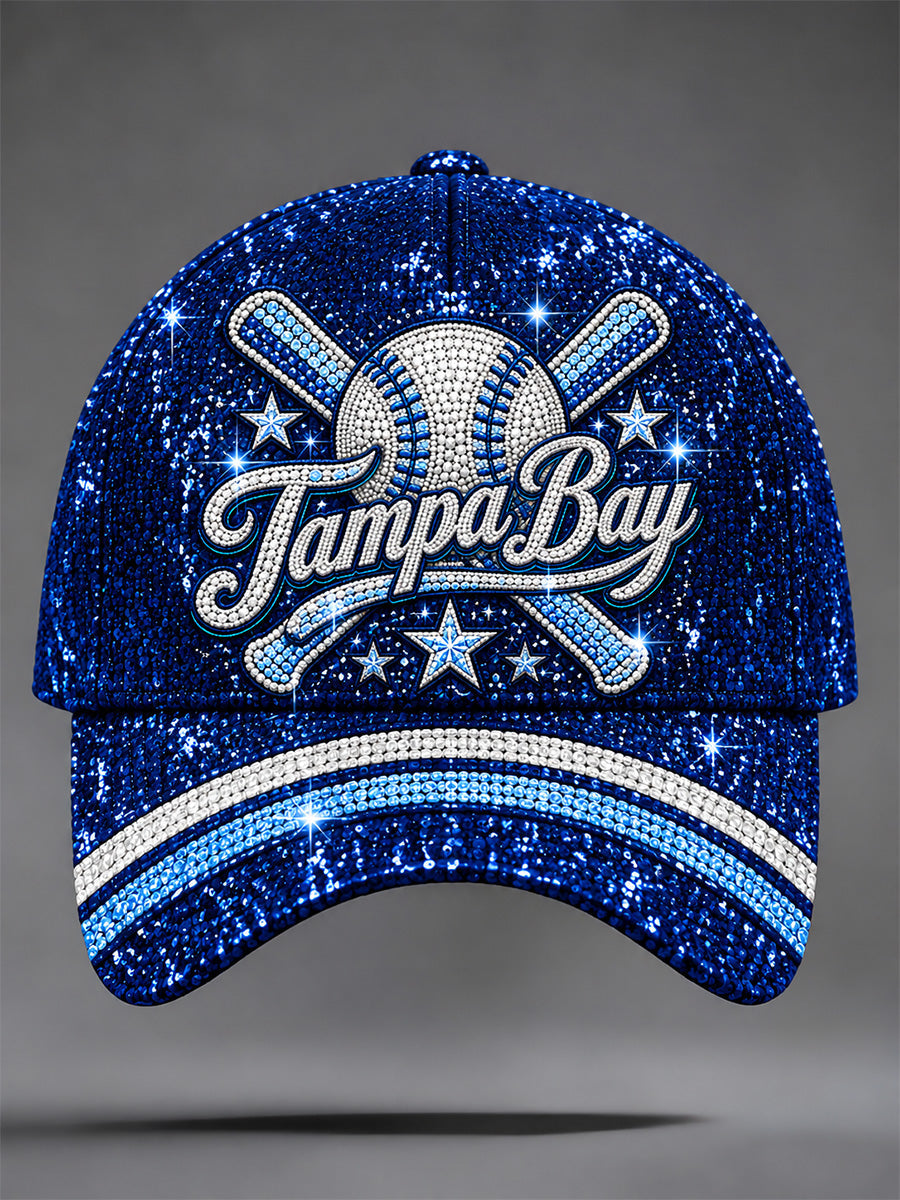 Unisex Tampa Bay Baseball Lover Print Hat gracestitchs