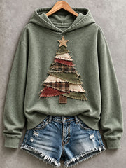 Women's Christmas Tree Hoodie gracestitchs