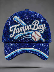 Unisex Tampa Bay Baseball Lover Print Hat gracestitchs