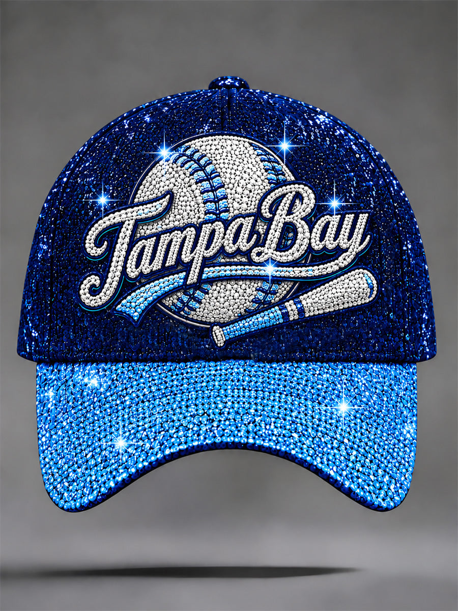 Unisex Tampa Bay Baseball Lover Print Hat gracestitchs