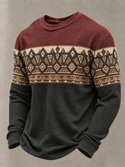 Men's West Waffle Sweatshirt gracestitchs