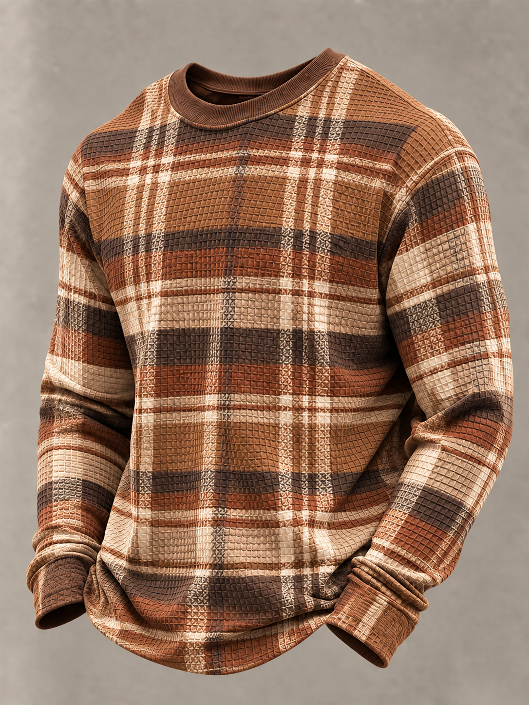 Men's West Waffle Sweatshirt gracestitchs