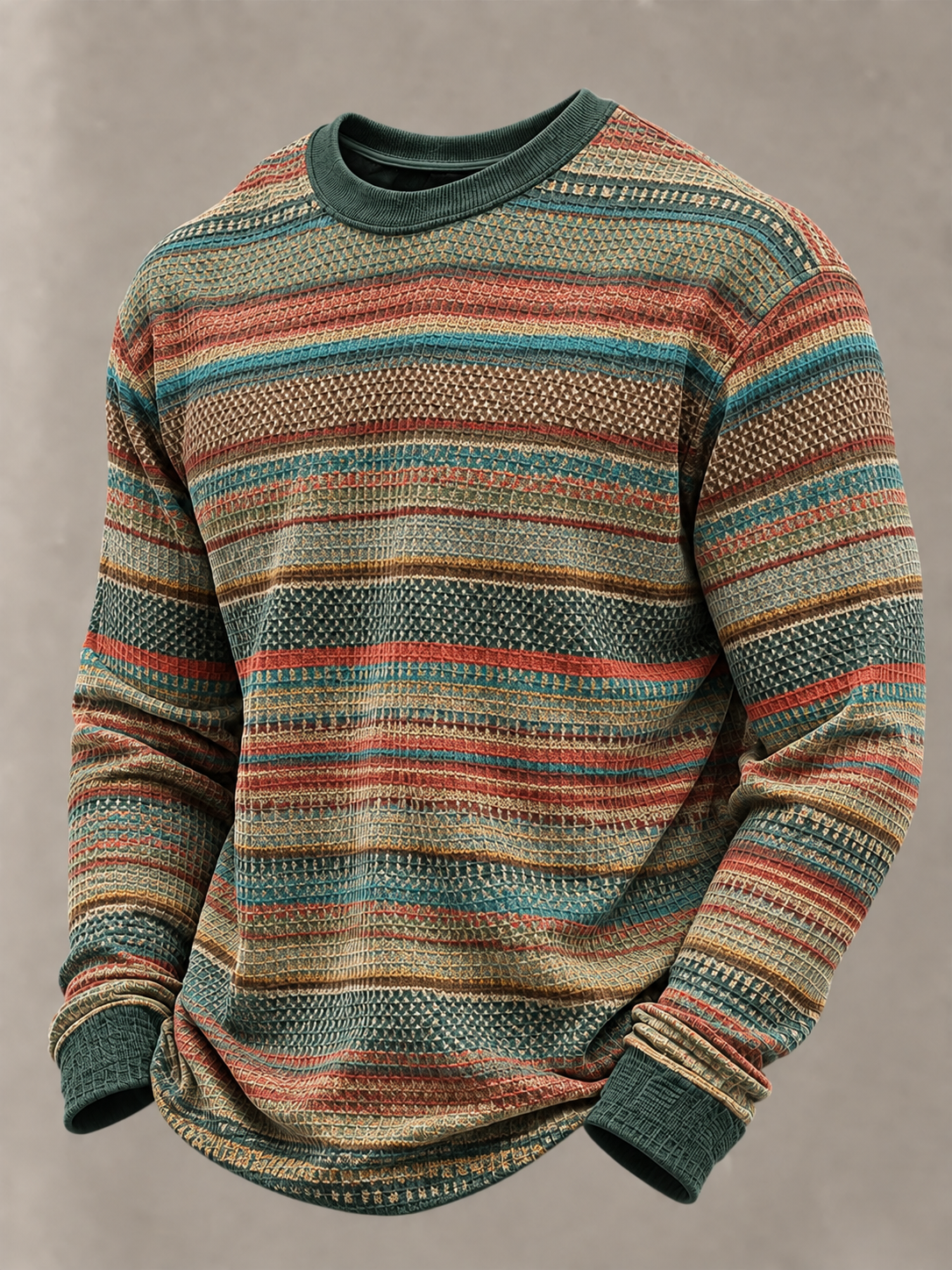 Men's West Waffle Sweatshirt gracestitchs