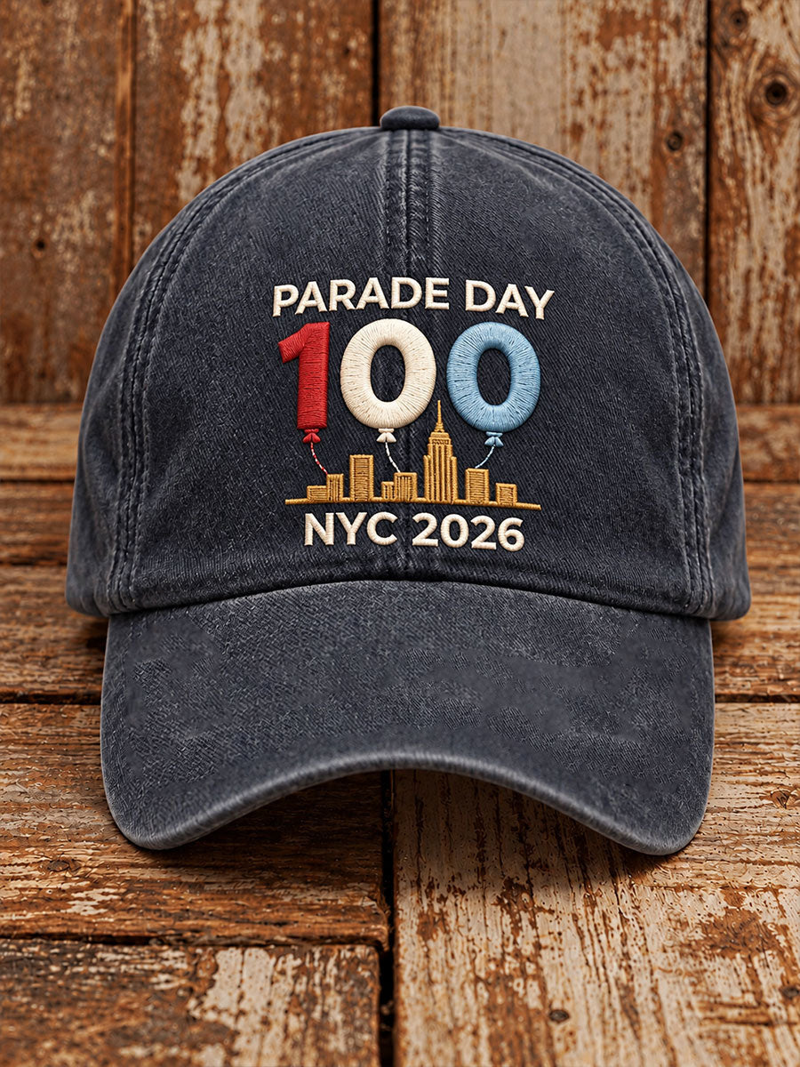Thanksgiving Parade Print Casual Unisex Hat gracestitchs