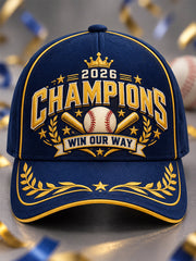 Unisex 2026 Baseball Champions Celebration Collection Gift For Baseball Fans Hat gracestitchs