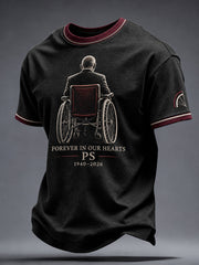 Men's Rip Captian 1940-2026 Printed T-shirt gracestitchs