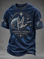 Men's Rip Captian 1940-2026 Printed Casual Tee gracestitchs
