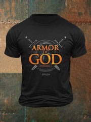 Men's Armor Of God Printed T-Shirt prairieply
