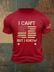 Men's I Can't But I Know A Guy Print T-Shirt prairieply