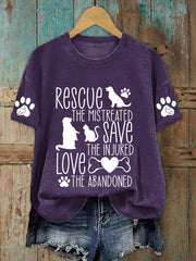 Women's protected animal t-shirt