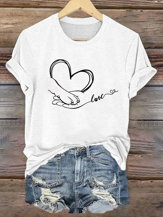 Women's Iron On Short Sleeve T-Shirt