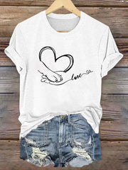 Women's Iron On Short Sleeve T-Shirt
